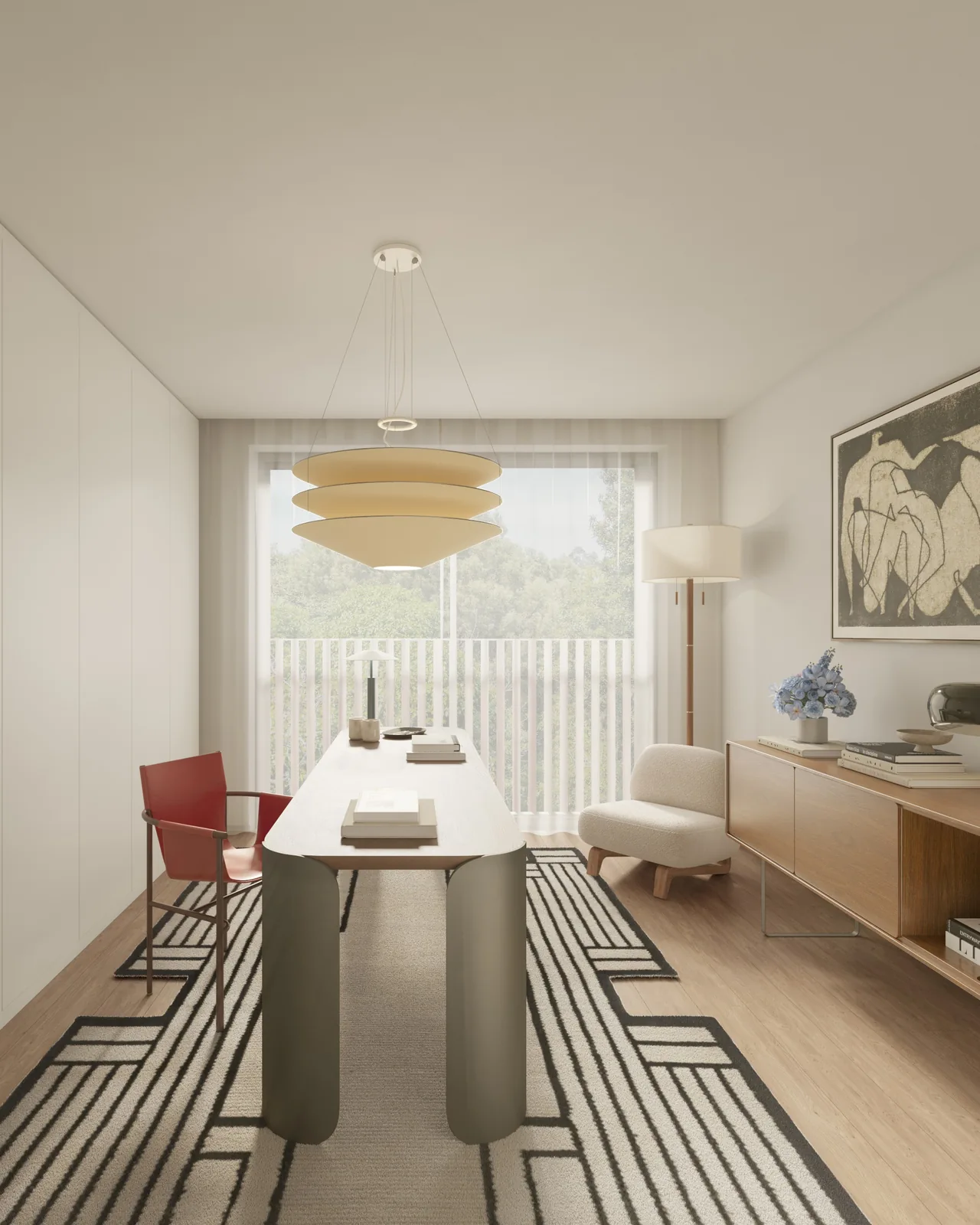 Quarto de um apartamento no Carmim Porto