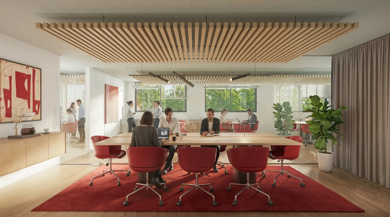 Espaço de trabalho do Carmim Porto